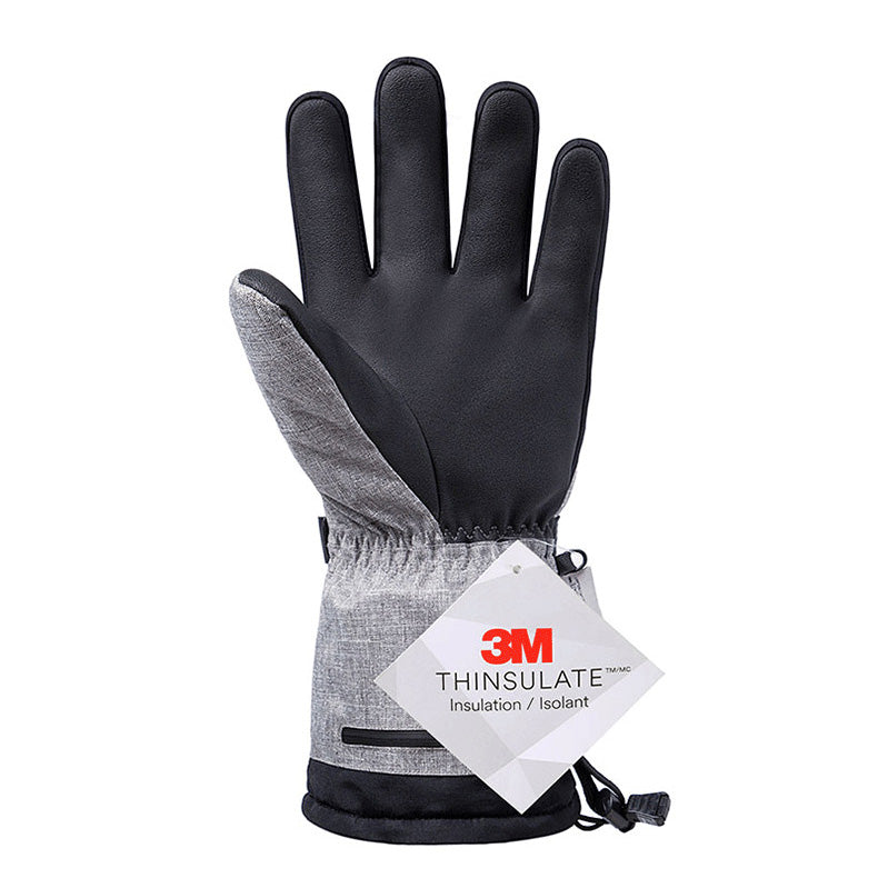 Rechargeable Electric Heated Gloves with 2pcs 8500mAH Batteries 3 Heating Levels Touchscreen Waterproof Winter Ski Motorcycle Hiking Cycling Gloves Hand Warmer