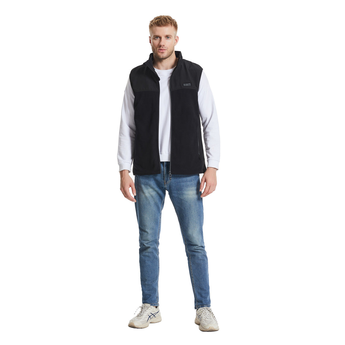 Adjustable Heated Puffer Vest for Men Women 13 Heating Zones Rechargeable USB Heated Winter Waistcoat with Zipper Pockets