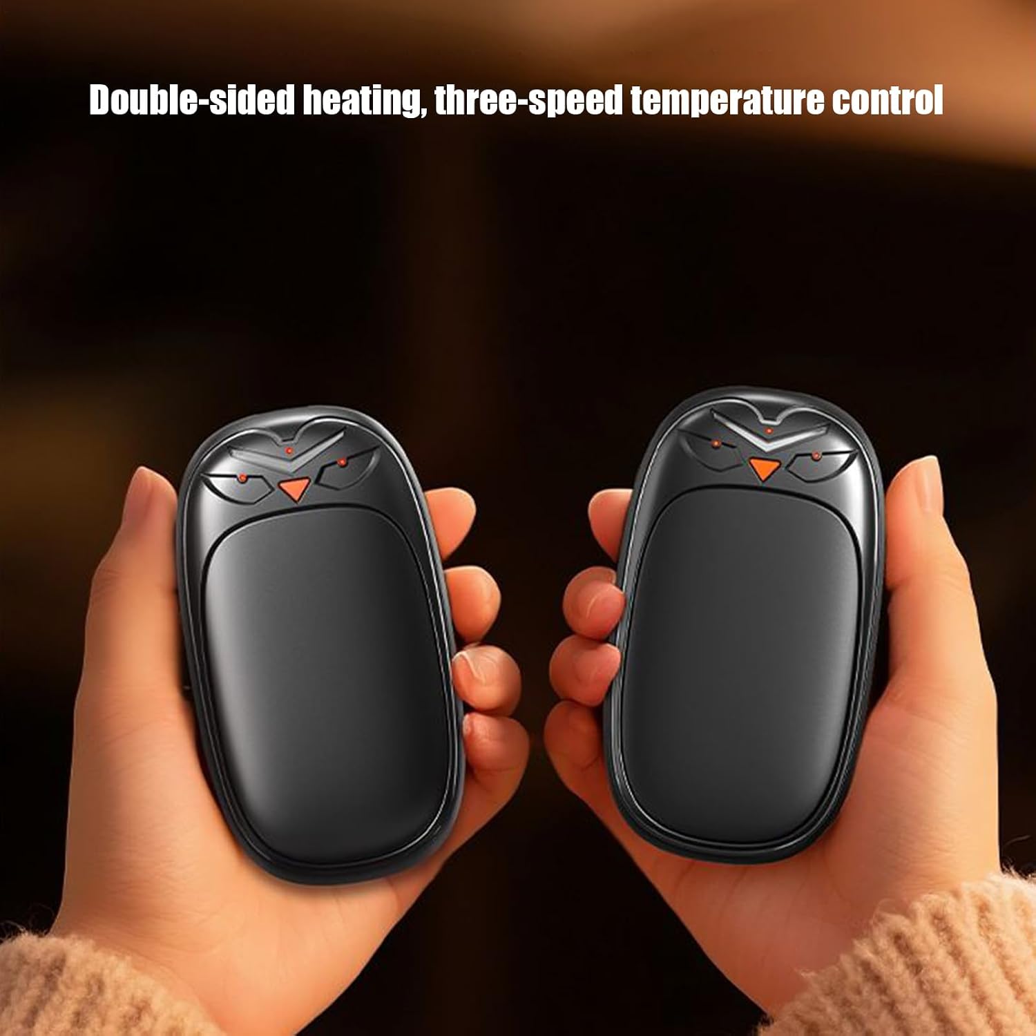 5W Magnetic Rechargeable Hand Warmer 2 Packs, 3 Heat Levels, 8 Hours Long Safe Heat, Portable Pocket Heater