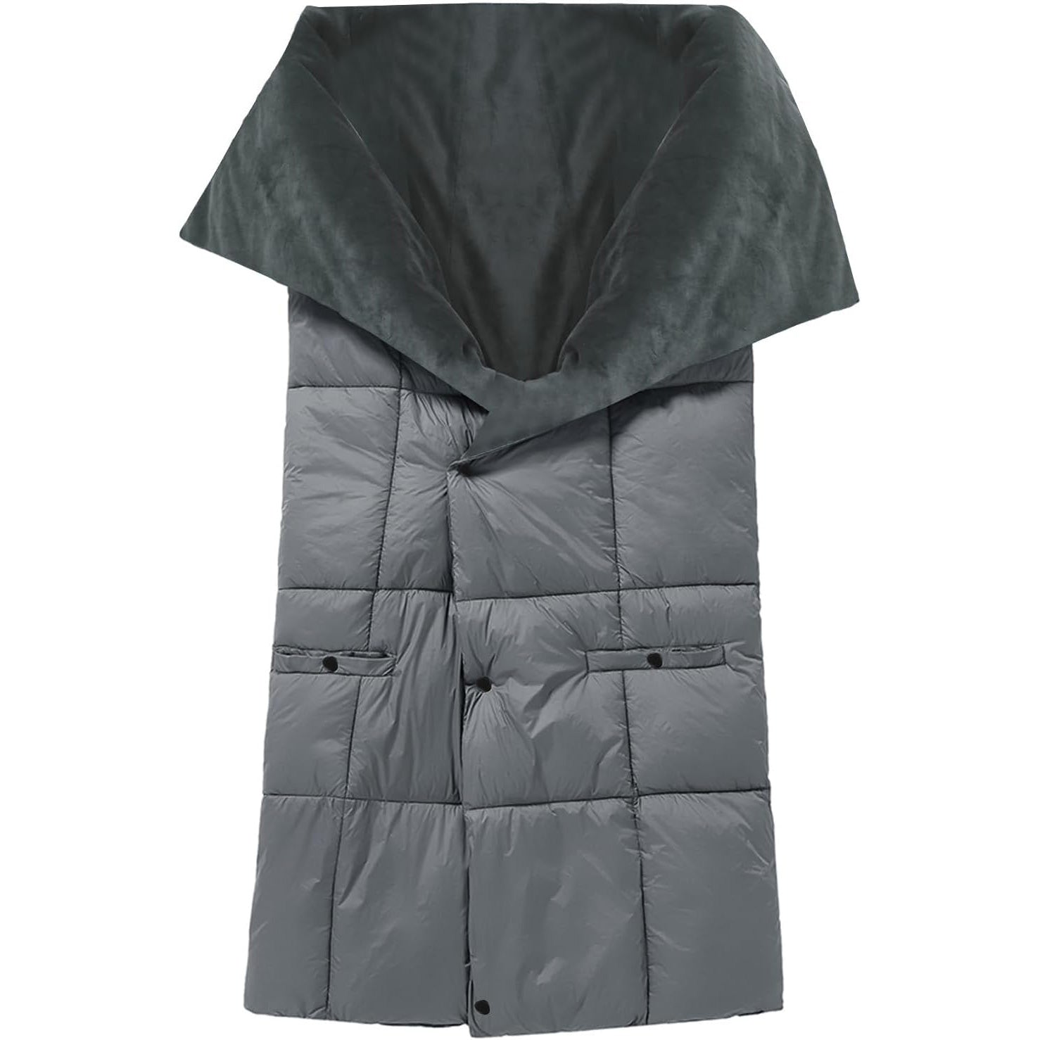 Smart USB Heated Blanket 3 Temperature Levels Wrap Warm Shawl for Waist and Legs Multi-functional Coat Cozy Comfort for Cold Weather