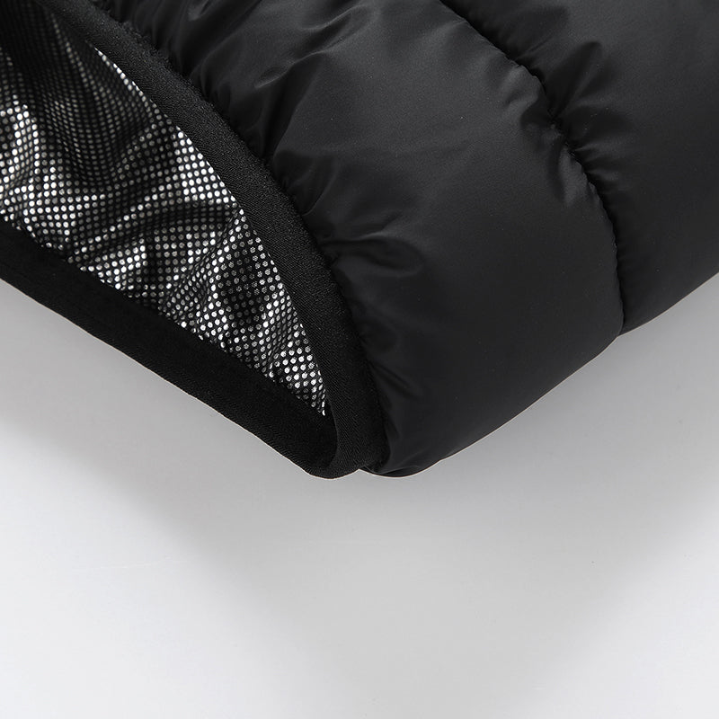4 Temp-controller 19 Heating Zones Heated Jacket with Hood for Women Men 3 Temperature Levels Electric Charging Thermal Long Sleeve Warm Coat