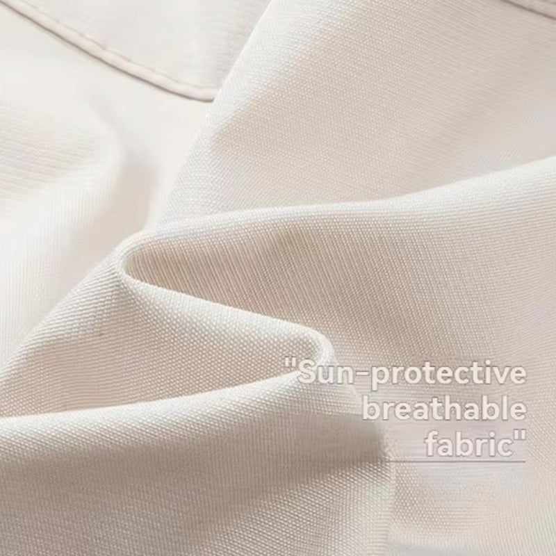 Cooling Air Conditioning Work Clothes with 2 Fans, Summer Ultra-thin Long Sleeve Fan Jacket for Men Women, 3 Levels of Wind Speed Adjustment