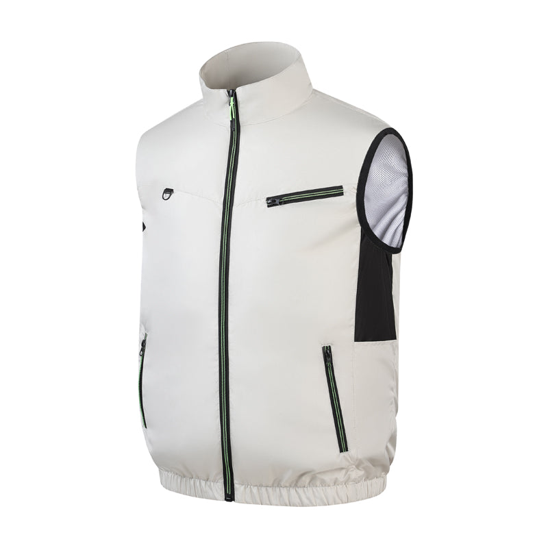 Electric Cooling Fan Vest for Men Women with Air Conditioning Fans Sleeveless Workwear Air-conditioned Clothes for Outdoor Hot Weather Work