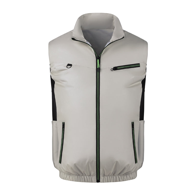 Electric Cooling Fan Vest for Men Women with Air Conditioning Fans Sleeveless Workwear Air-conditioned Clothes for Outdoor Hot Weather Work