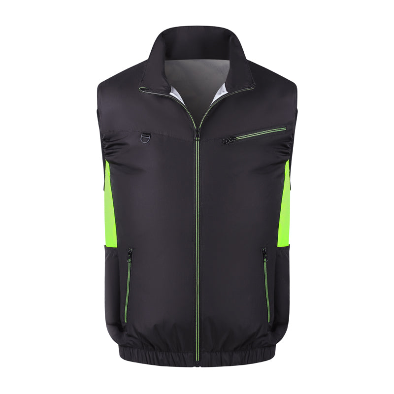 Electric Cooling Fan Vest for Men Women with Air Conditioning Fans Sleeveless Workwear Air-conditioned Clothes for Outdoor Hot Weather Work