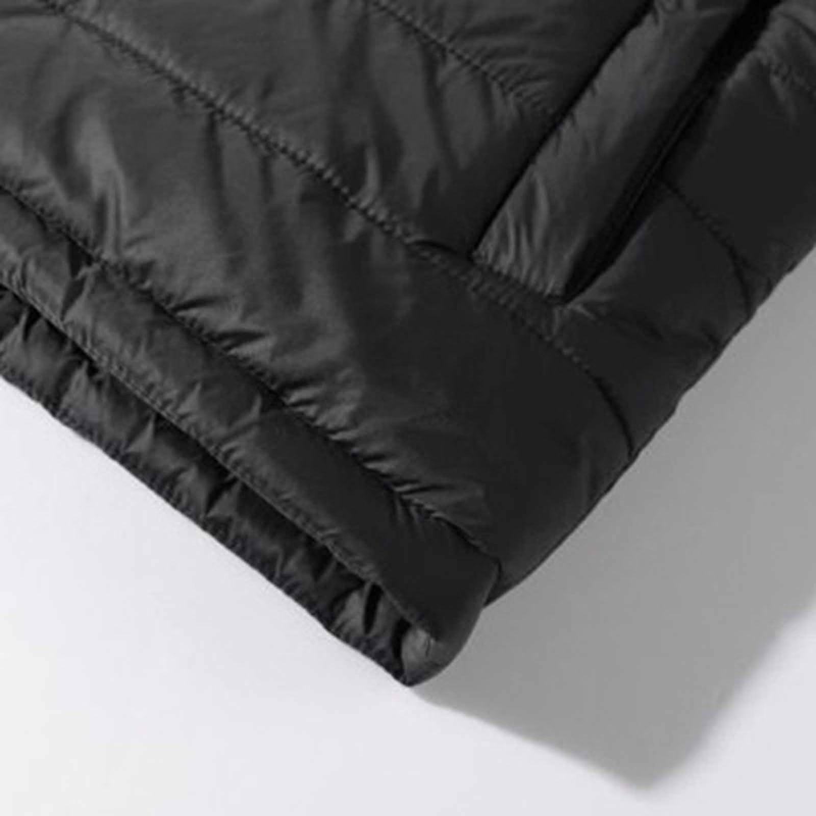 Unisex Cotton Heated Jacket, 24-Zone Dual Control USB Charging Long Sleeve V-Neck Zipper Closure Winter Coat Functional Thermal Parka for Men Women