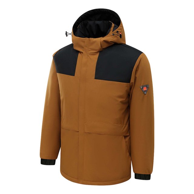 Winter Hooded Heated Coats for Men and Women, Windproof Waterproof Unisex Heating Warm Jackets, Large Heating Zones 3 Levels Heat Control USB Charging Electric Body Warmer Overcoat Hoodie