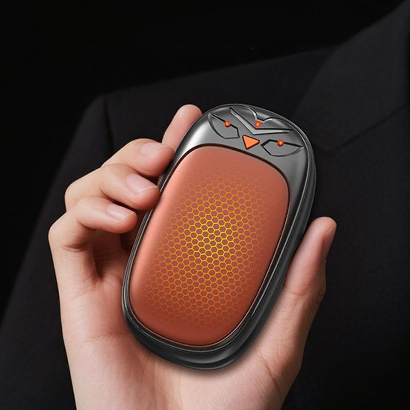5W Magnetic Rechargeable Hand Warmer 2 Packs, 3 Heat Levels, 8 Hours Long Safe Heat, Portable Pocket Heater