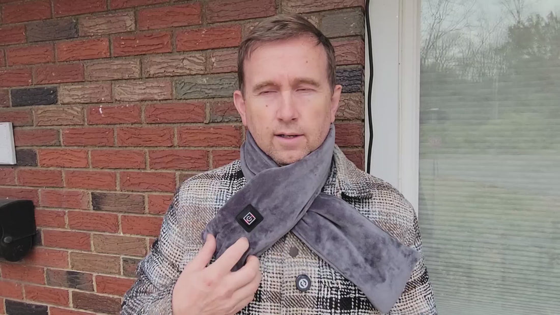 Super Warm Heated Scarf for Cold Days